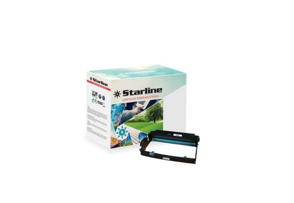 Immagine di Starline - Tamburo Ricostruito - per Lexmark - Nero - E260X22G - 30.000 pag
