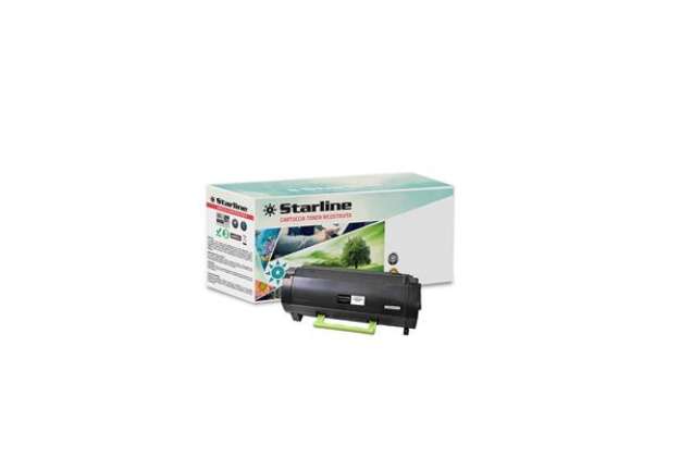 Immagine di Starline - Toner Ricostruito - per Lexmark - Nero - 51F2H00 - 5.000 pag