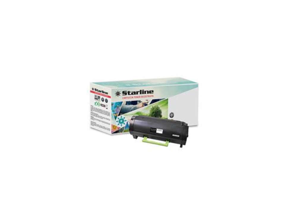 Immagine di Starline - Toner Ricostruito - per Lexmark - Nero - 51B2000 - 2.500 pag