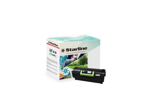 Immagine di Starline - Toner Ricostruito per Lexmark - Nero - 52D2X00 - 45.000 pag