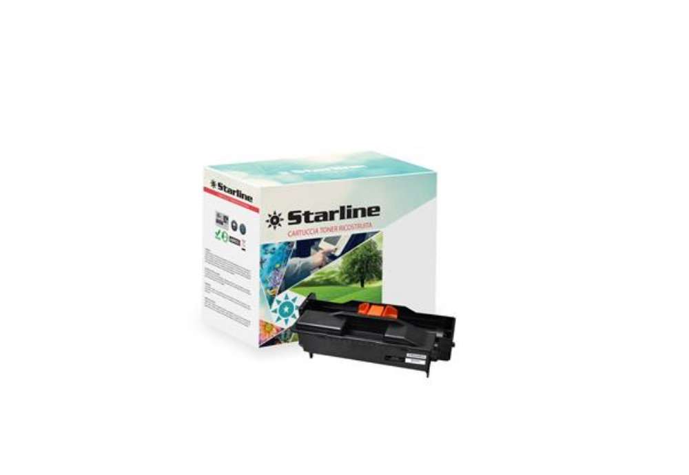 Immagine di Starline - Tamburo Ricostruito - per Oki - Nero - 44574302 - 25.000 pag