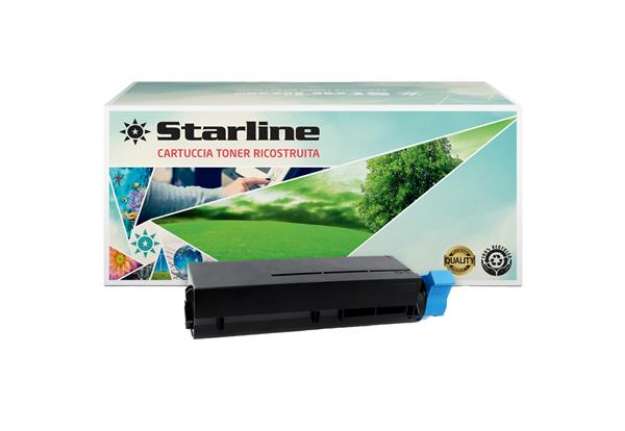Immagine di Starline - Toner ricostruito per Oki - Nero - 45807102 - 3.000 pag