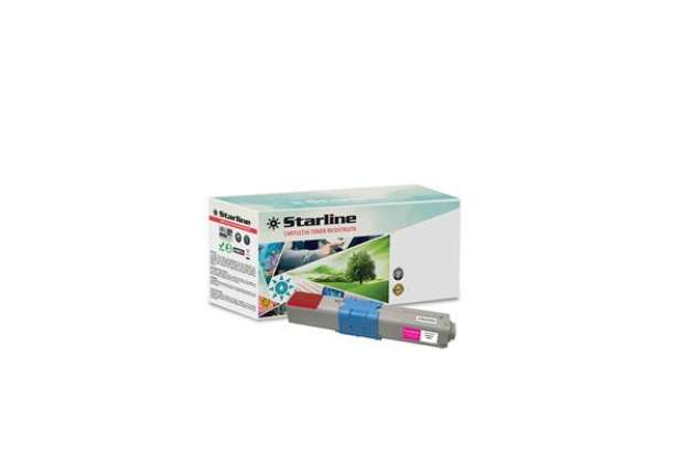 Immagine di Starline - Toner Ricostruito - per Oki - Magenta - 44973534 - 1.500 pag