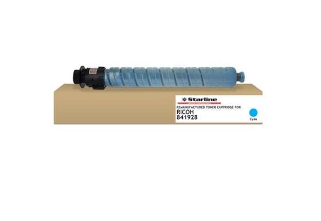 Immagine di Starline - Toner ricostruito per Ricoh Aficio MPC 2003/2503 Series - Ciano - 841928 - 9.500 pag