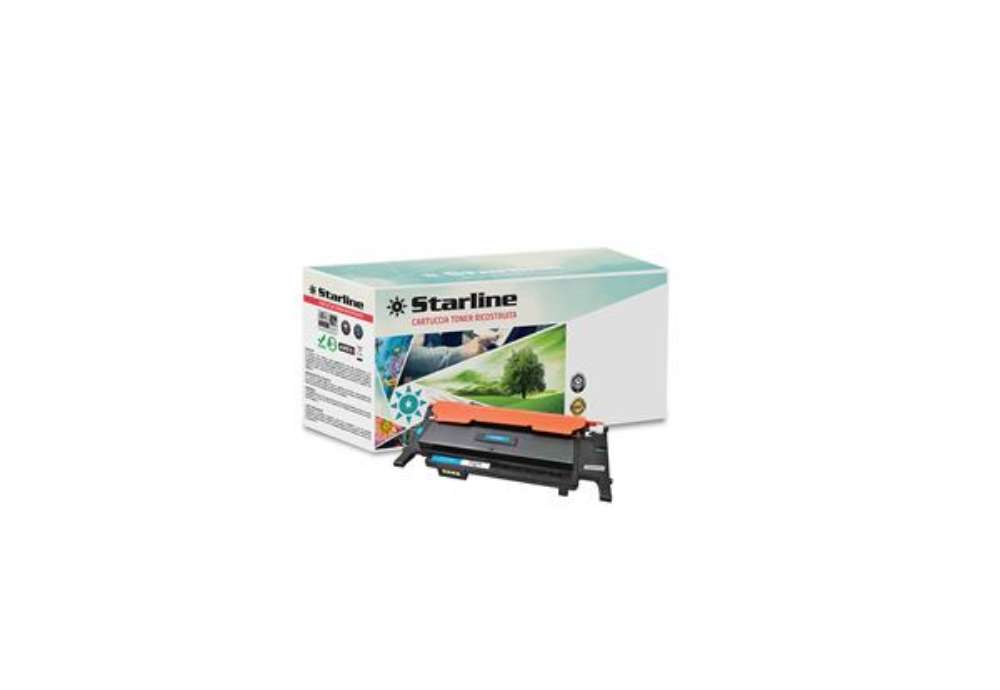 Immagine di Starline - Toner Ricostruito - per Samsung - Ciano - CLT-C4072S/ELS - 1.000 pag
