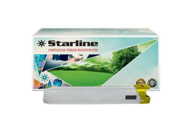 Immagine di Starline - Toner Ricostruito - per Samsung CLX-9201 Series - Giallo - CLT-Y809S/ELS - 15.000 pag