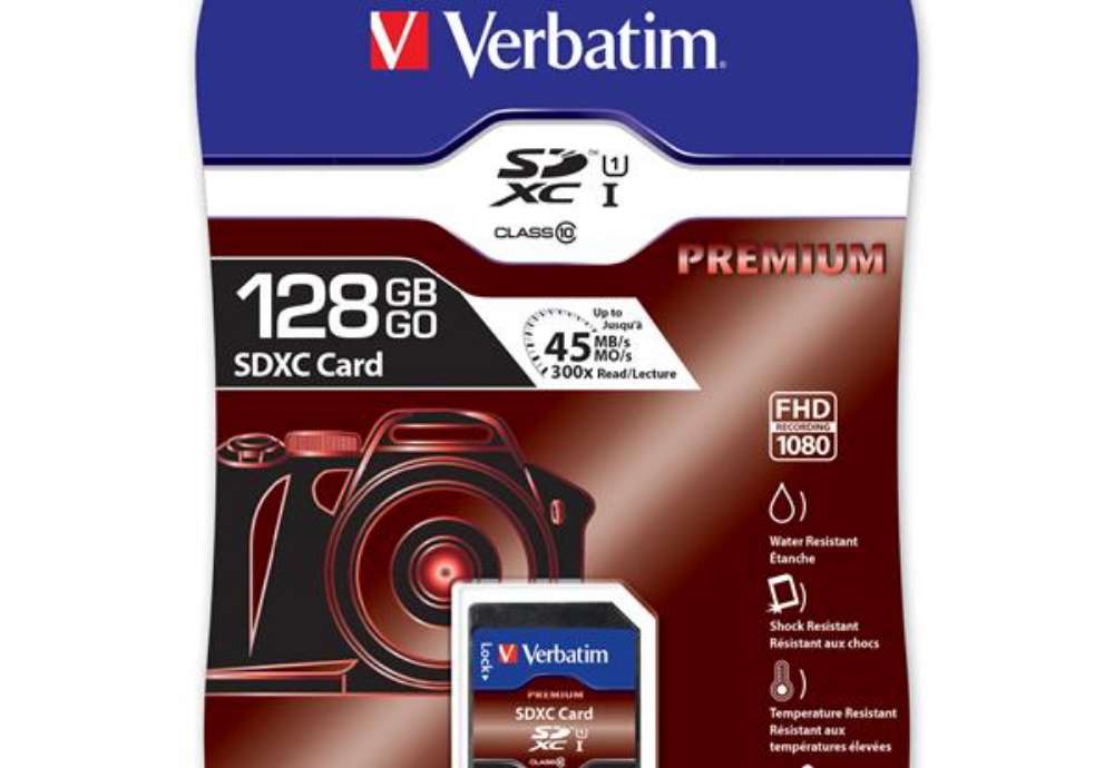 Immagine di Vertbatim - Scheda SDHC Premium SDXC Class 10/UHS-1 - 44025 - 128GB
