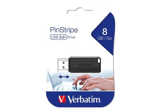 Immagine di Verbatim - Usb Store'N'Go - Nero - 49062 - 8GB