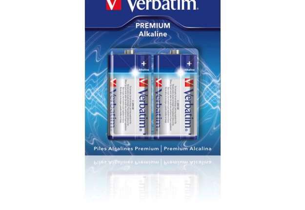 Immagine di Verbatim - Scatola 2 Pile alkaline mezza torcia C - 49922