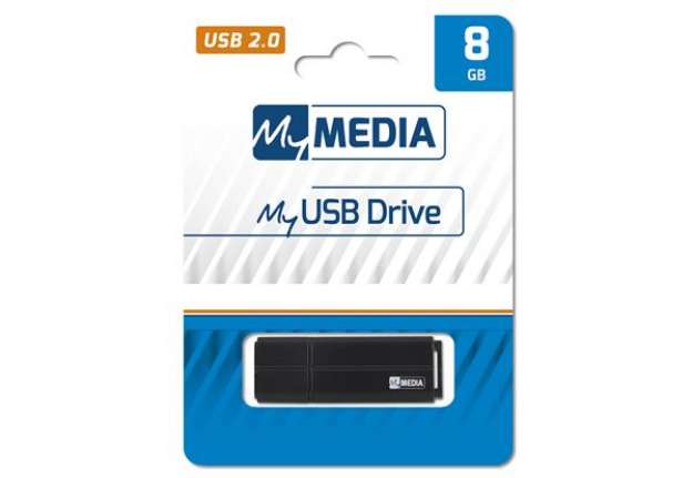 Immagine di Verbatim - Memoria MyUsb Drive - Nero - 69260 - 8GB