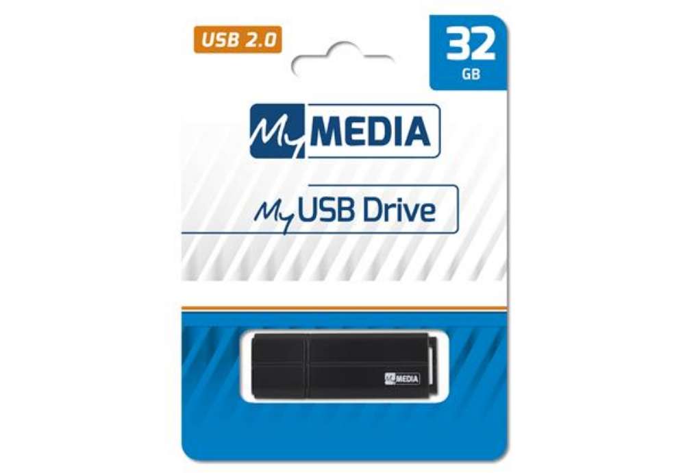 Immagine di Verbatim - Memoria MyUsb Drive - Nero - 69262 - 32GB