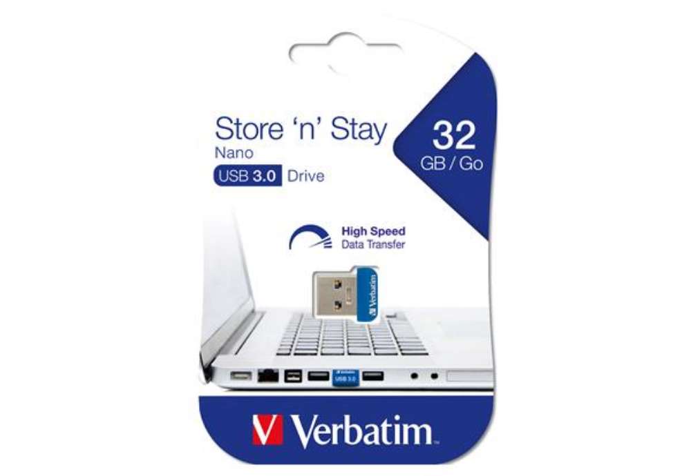 Immagine di Verbatim - Usb 3.0 Store 'N'Stay Nano - 98710 - 32GB