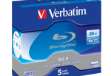Immagine di Verbatim - Scatola 5 DVD Blu Ray BD-R SL - Jewel Case - Bianco/Blu - 43715 - 25GB