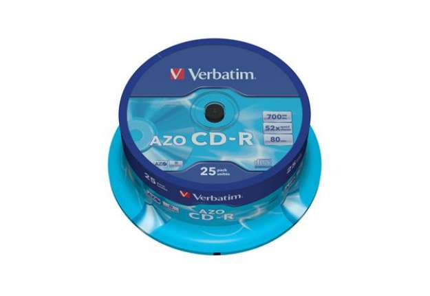 Immagine di Verbatim - Scatola 25 CD-R DataLife Plus - 1x-52x - serigrafato - 43352 - 700MB