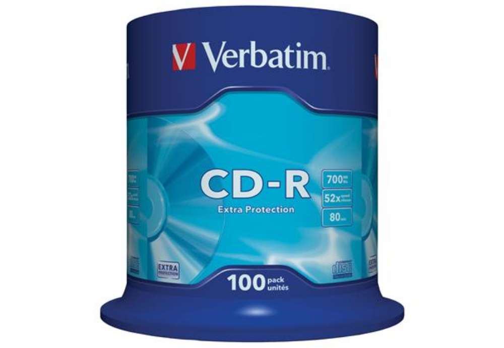 Immagine di Verbatim - Scatola 50 CD-R DataLife Plus Extra Protection - 1x-52x - serigrafato - 43351 - 700MB