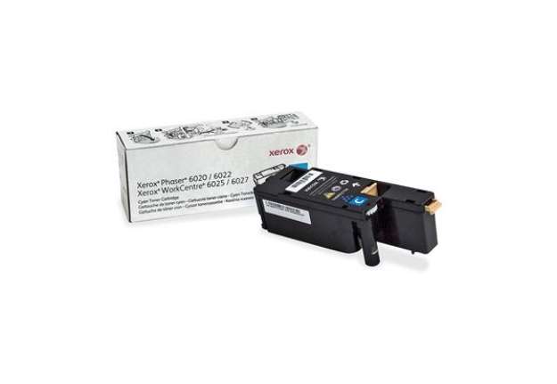 Immagine di Cartuccia - Ciano- Xerox - per Phaser 6020/6022 - 1.000 pagine - 106R02756