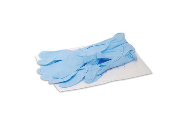 Immagine di Guanti sterili - monouso - in nitrile - tg.unica - PVS