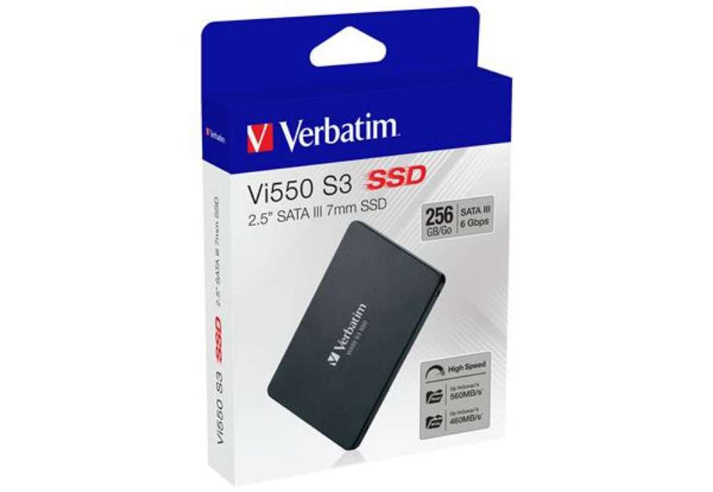 Immagine di Verbatim - SSD Interno Vi550 SATA III 2.5'' SSD - 49351 - 256GB