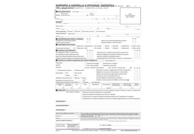 Immagine di Rapporto di controlla efficienza energetica T1 snap - 3 copie - DU8843T1000 - Data Ufficio