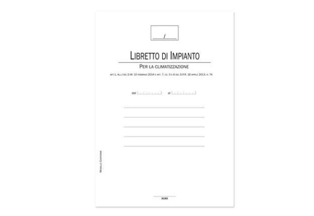 Immagine di Libretto impianti climatizzazione - 44 pag - DU319300000 - Data Ufficio
