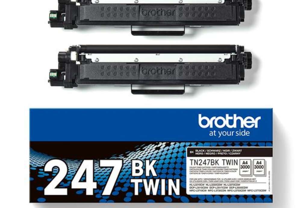 Immagine di Brother - Bundle di 2 Toner - Nero - TN-247BKTWIN - 3.000 pag