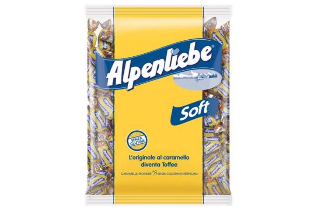 Immagine di Caramelle Alpenliebe Soft - gusto caramello - 400 gr - Alpenliebe - conf. 4 buste