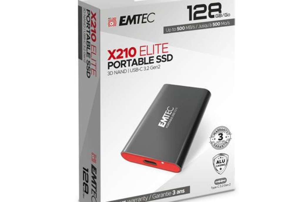 Immagine di Emtec - X210 External - 128GB - ECSSD128GX210