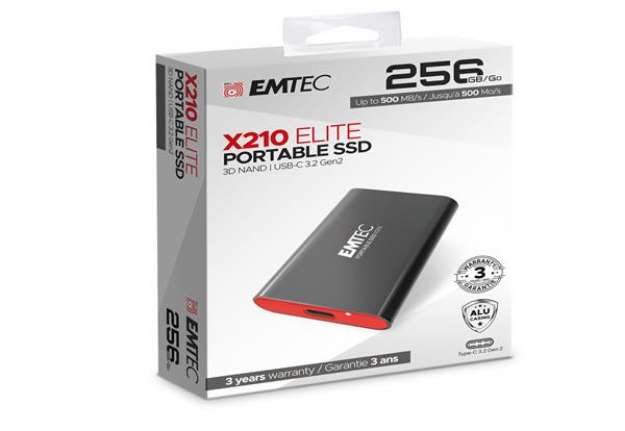 Immagine di Emtec - X210 External - 256GB - ECSSD256GX210