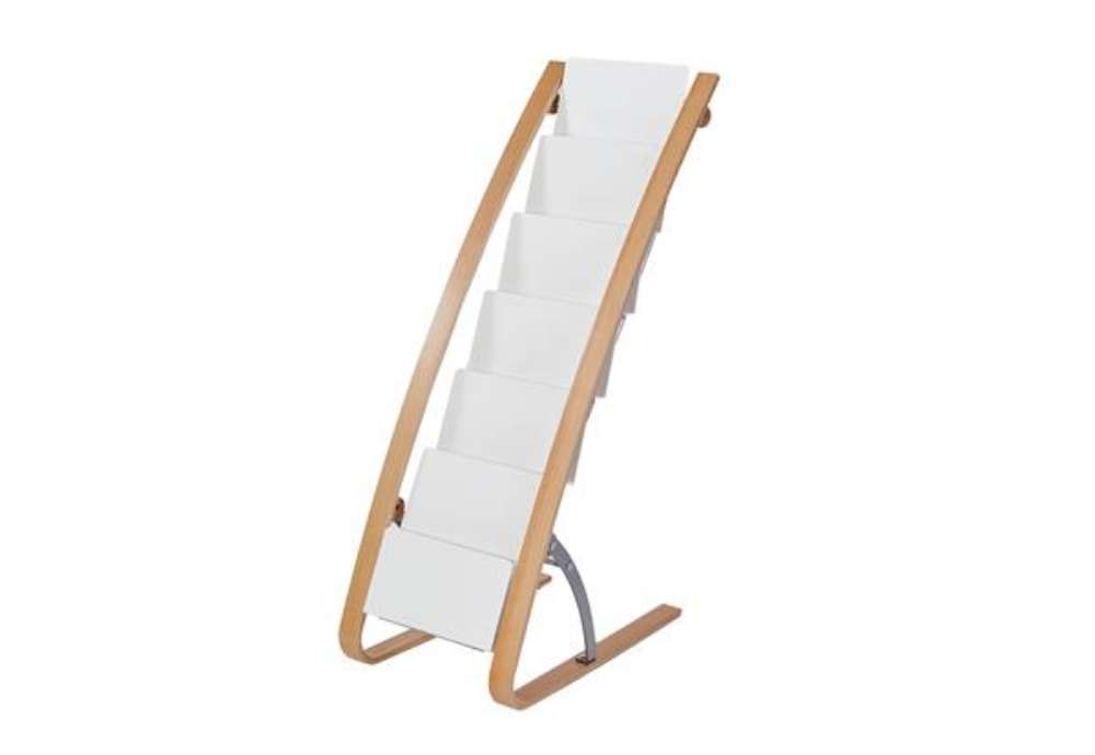 Immagine di Portariviste da terra - 34 x 50 x 93 cm - 6 tasche - Alba