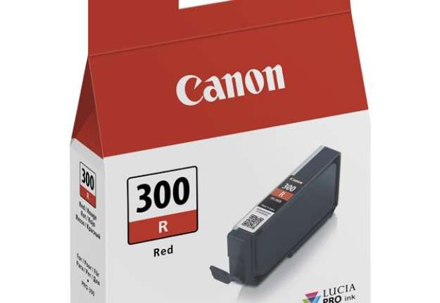 Immagine di Canon - Cartuccia PFI-300 - Rosso - 4199C001 - 14 ml