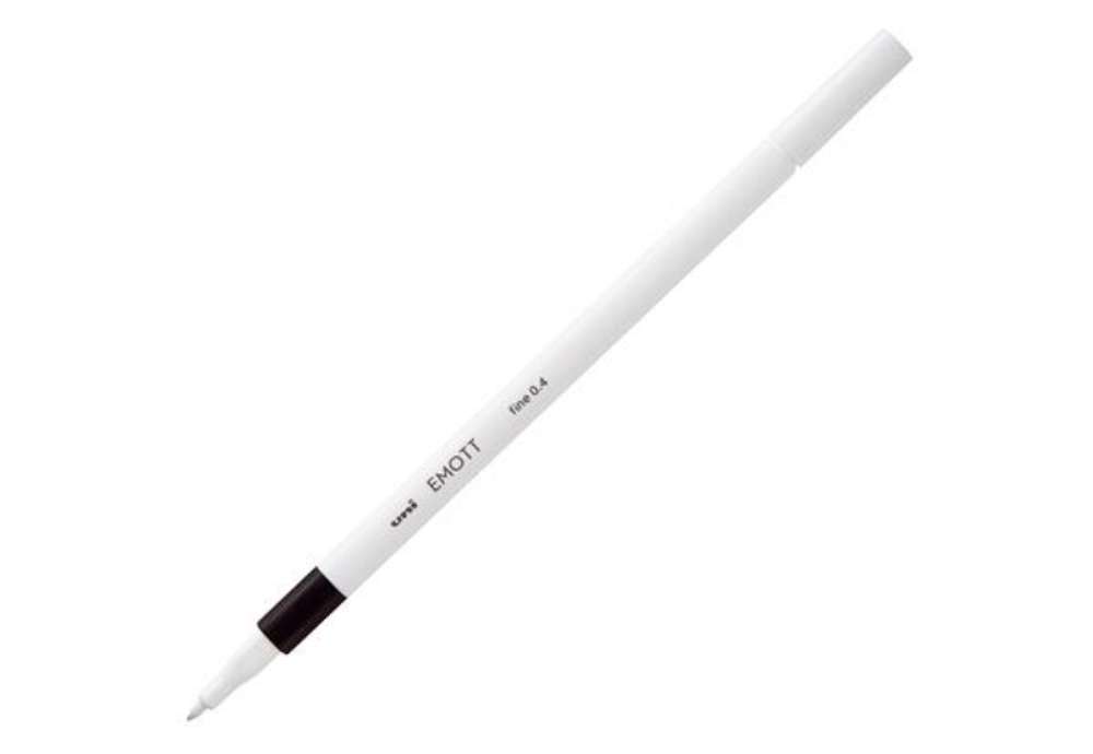 Immagine di Fineliner Emott - tratto 0.4 mm - nero - Uni Mitsubishi