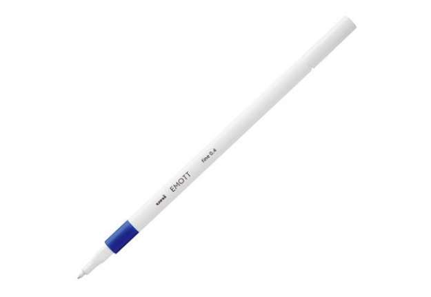 Immagine di Fineliner Emott - tratto 0.4 mm - blu - Uni Mitsubishi
