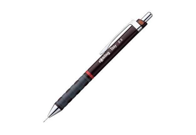 Immagine di Portamine 0,5mm tikky fusto bordeaux Rotring
