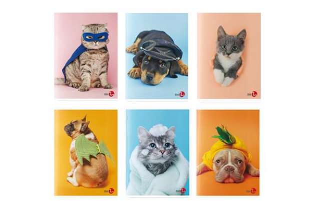 Immagine di Maxiquaderno Cute fantasia - A4 - 40+2 fogli - 80gr - rigo di 3a - BM