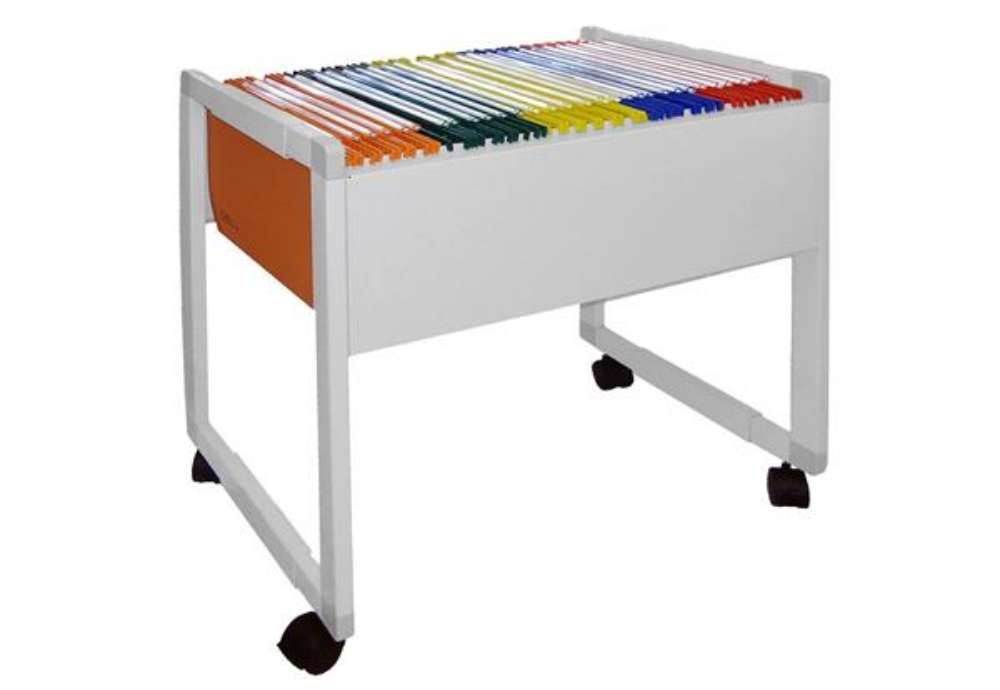Immagine di Carrello per cartelle sospese Delta 4000 -  L 65 x P 45 x H 70 cm - Bertesi