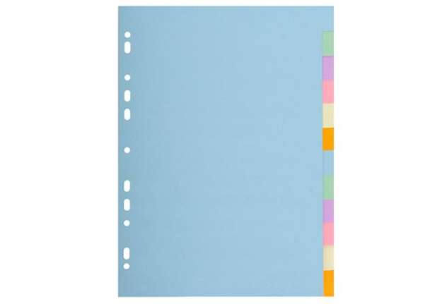 Immagine di Separatore Forever Pastel - A4 - 12 tasti - cartoncino - 170 gr - Exacompta