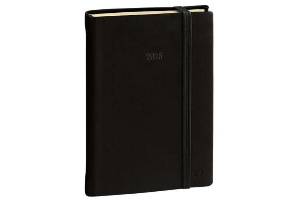 Immagine di Agenda settimanale Ministro Prestige 2027 - 16 x 24 cm - silk nero - Quo Vadis