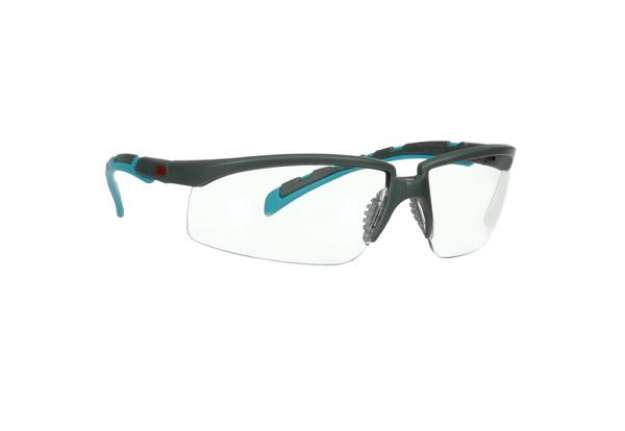 Immagine di Occhiali di sicurezza Solus 2000 - lenti trasparenti antigraffio - blu - 3M