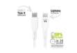 Immagine di Cavo lightning USB TYPE-C - per smartphone e tablet - 1 mt - Eminent