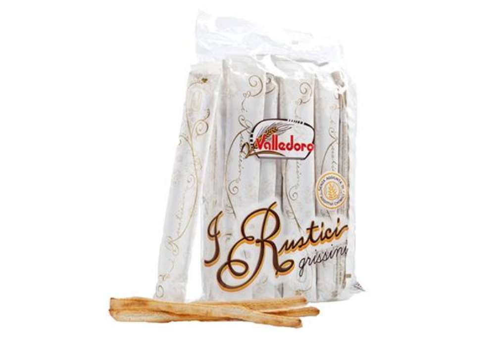 Immagine di Grissini Rustici - 300 gr - multipack 12 monoporzioni - Valledoro