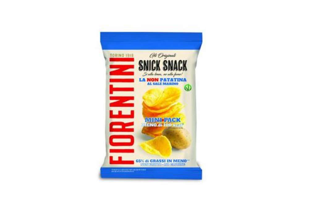 Immagine di Triangolini Snick Snack - La non patatina al sale - Fiorentini - conf. 30 pezzi (monoporzione 20 gr