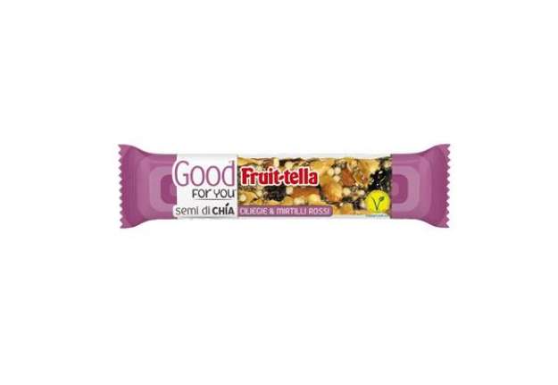 Immagine di Barretta frutta secca Good For You - ciliegie/frutti rossi - 36 gr - Fruit-Tella