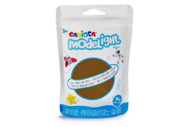 Immagine di Pasta Model Light - 50 gr - marrone - Carioca