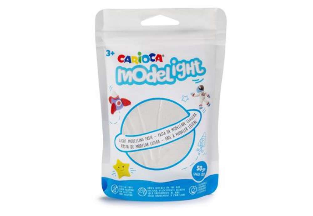 Immagine di Pasta Model Light - 50 gr - bianco - Carioca