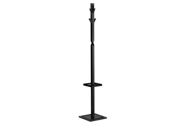 Immagine di Appendiabiti Space - 175 cm - metallo - nero - Unisit