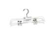 Immagine di Gruccia - antiscivolo - 37 x 0,6 cm - bianco - King Collection - conf. 2 pezzi