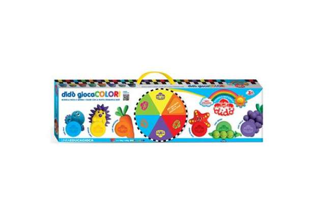 Immagine di Maxi valigetta Giocacolori - 100gr - Didò - conf. 8 pezzi