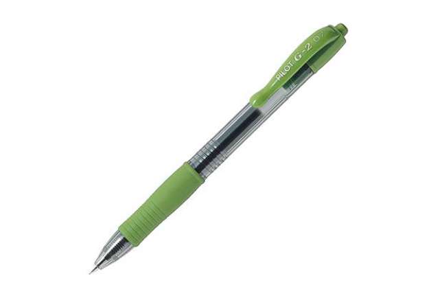 Immagine di Roller gel a scatto G-2 - punta 0,7mm - verde chiaro - Pilot