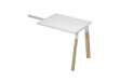 Immagine di Allungo scrivanie Woody Superior - 80 x 60 x 72,5 cm - piano bianco