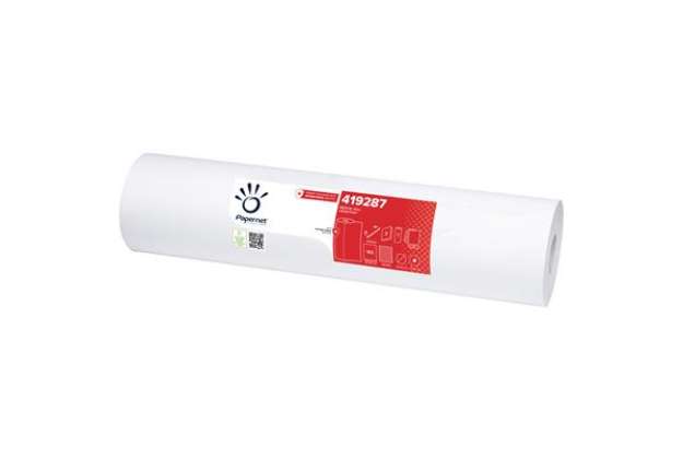 Immagine di Lenzuolino Medico Defend Tech - in rotolo - 59cm x 50mt - bianco - Papernet